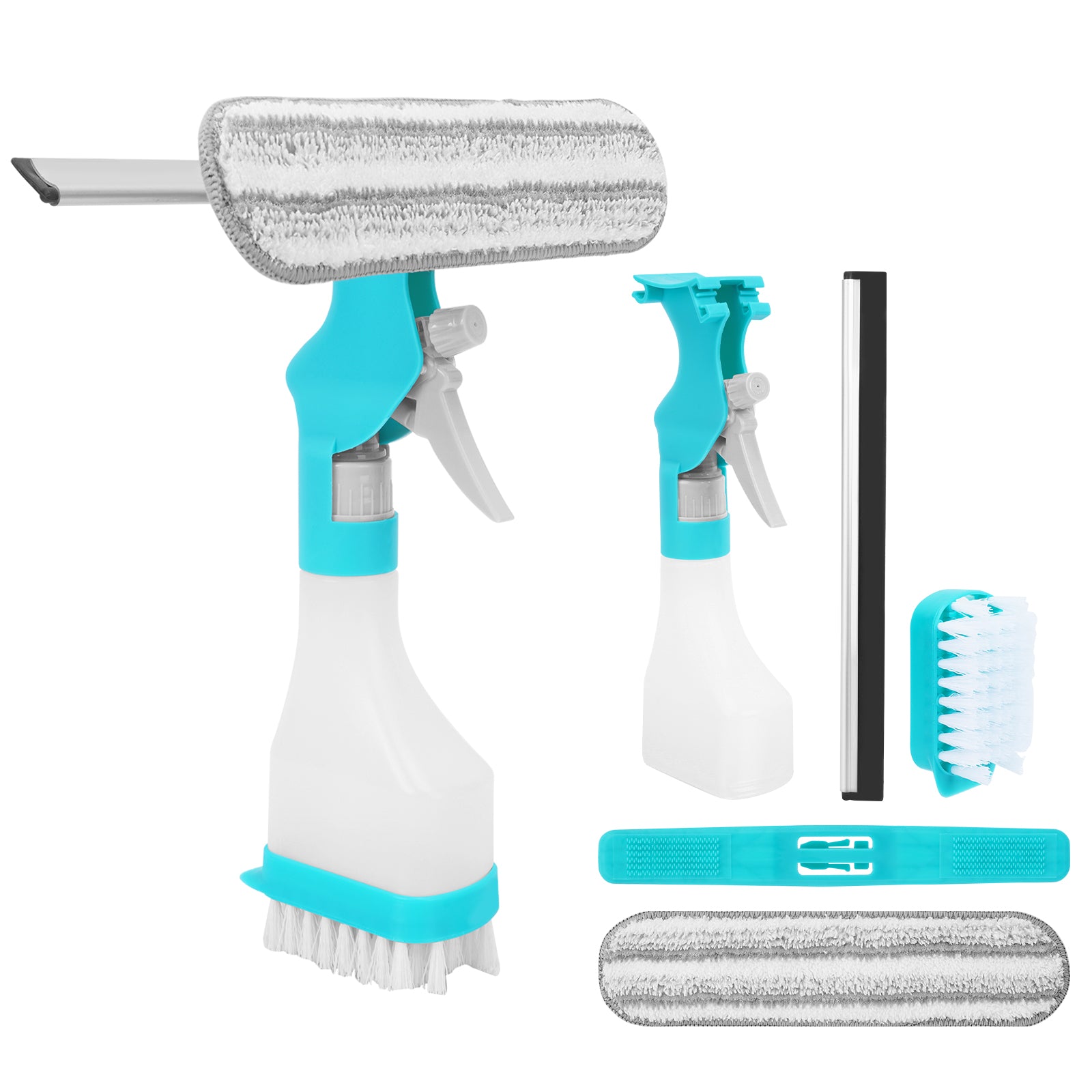 Keepow Multifunction Window Glass Cleaner Tool 4 in 1 Kit
