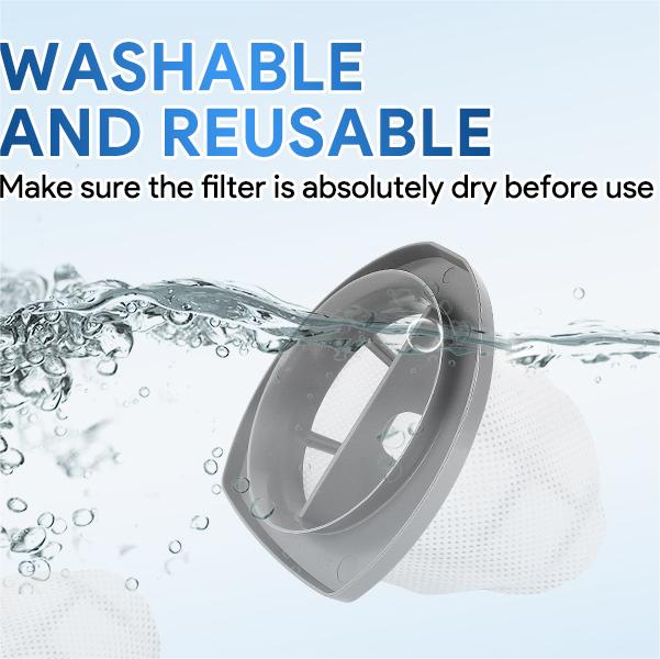 Keepow 0213F Vacuums Filter for Bissell 2033 Series 4 Pcs