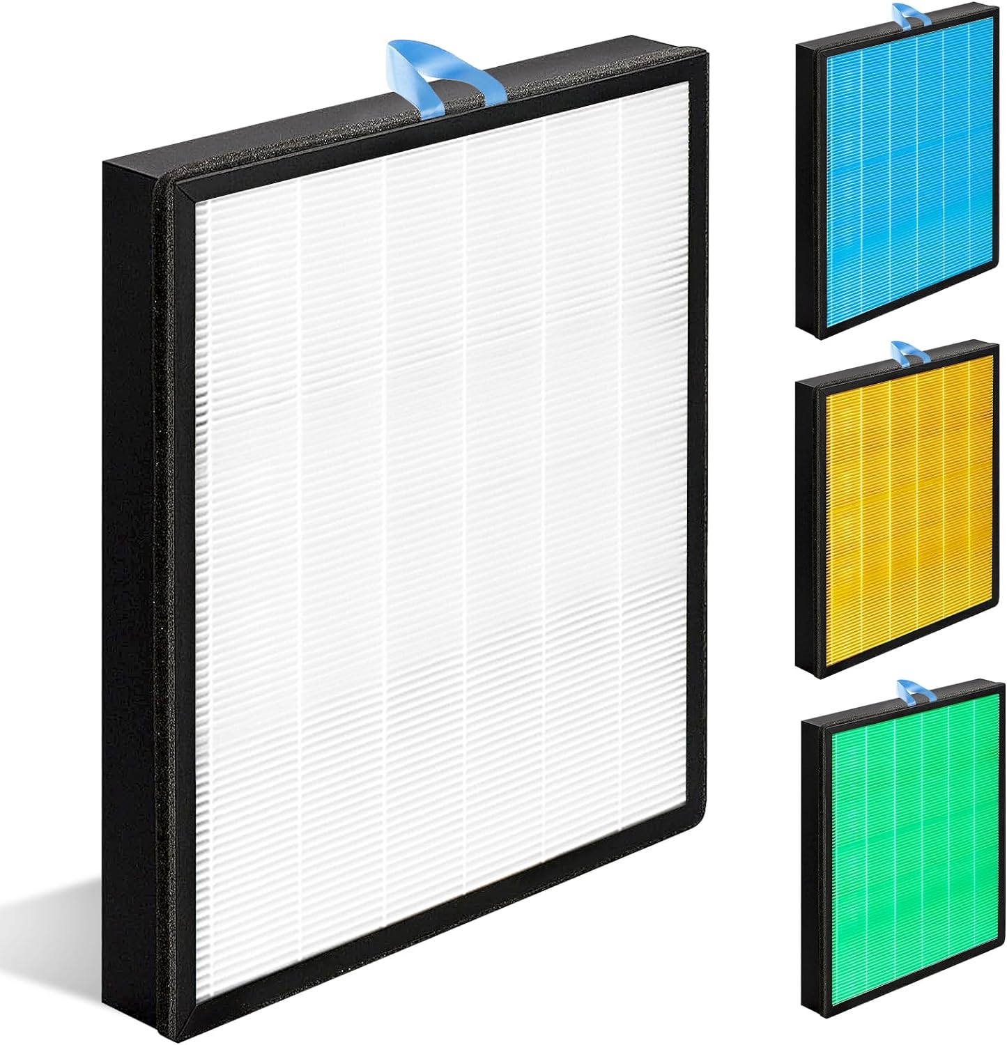 Keepow 3408F Air Filter for Vital 200S rf Smoke Remover Air Purifier Replacement Filters 3-in-1 H13 Ture HEPA and High-Efficiency Activated Carbon Filter Replace Part