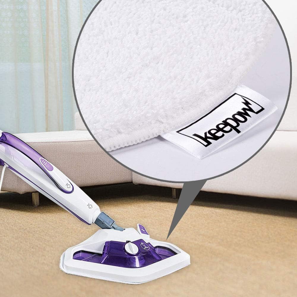 KEEPOW 4801M 5 Panni Lavabili per Polti Vaporetto PAEU0332, Panni Ricambio in Microfibra per Polti SV400 SV440