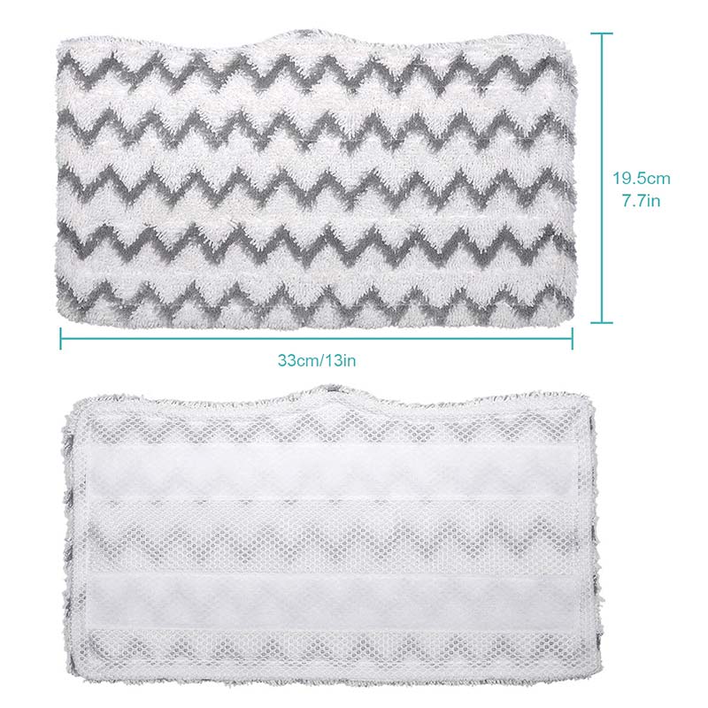 KEEPOW 5325M 6 PCS Steam Mop Replacement Pads for Shark