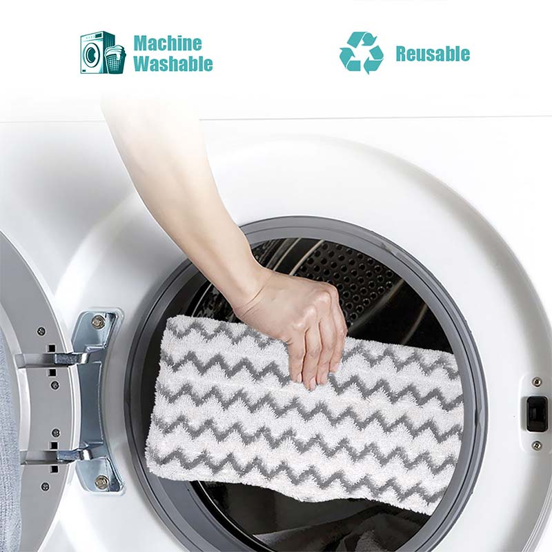 KEEPOW 5325M 6 PCS Steam Mop Replacement Pads for Shark