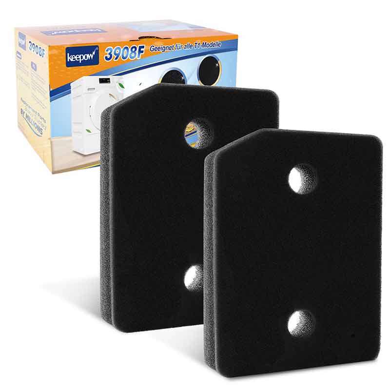 KEEPOW Filter für Miele Waschmaschine 2 Stück