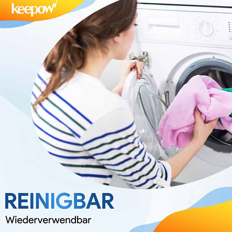 KEEPOW Filter für Miele Waschmaschine 2 Stück