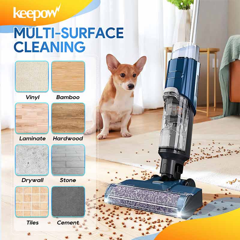 KEEPOW 5333F Hydrovac Replacement Parts Brush Roll & Filter