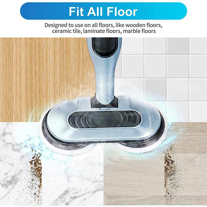 KEEPOW 5327M 6 Pcs Steam Mop Replacement Pads for Shark