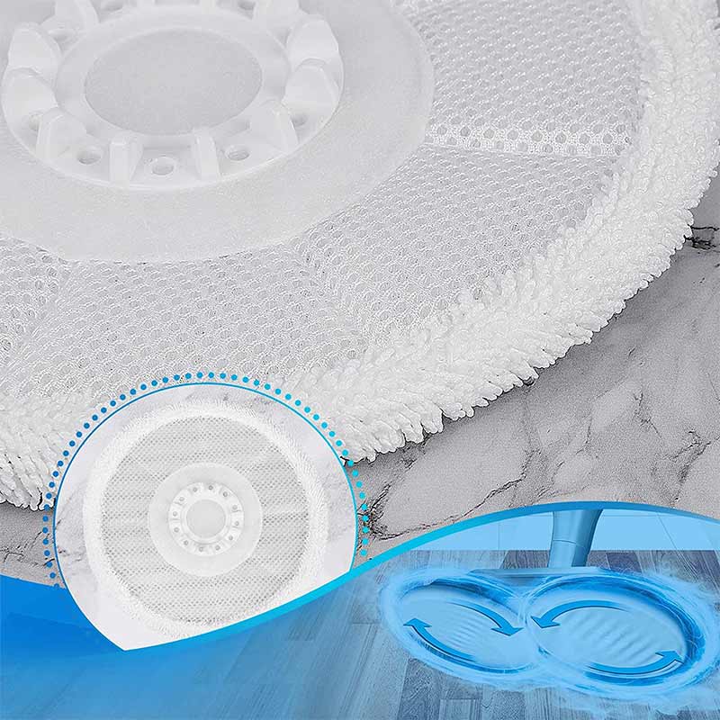 KEEPOW 5327M 6 Pcs Steam Mop Replacement Pads for Shark