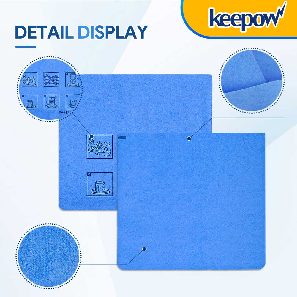 KEEPOW 5601D Shop Vac Filters for 1-5 Gallon Wet/Dry Vacuums