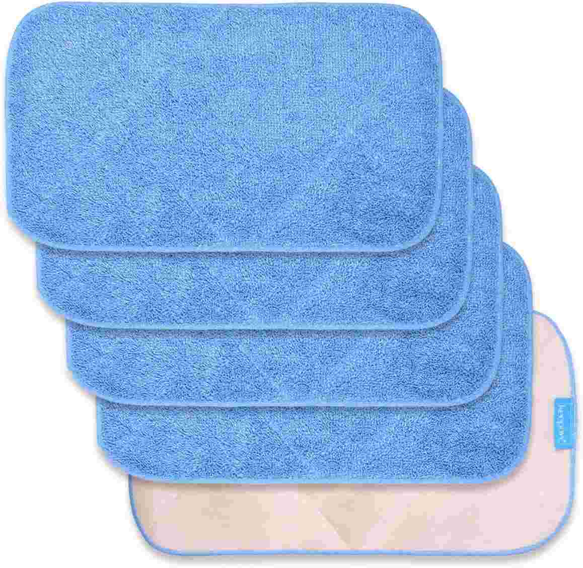 KEEPOW Microfiber Mop Cloth Refills for MR.SIGA 5-Pack