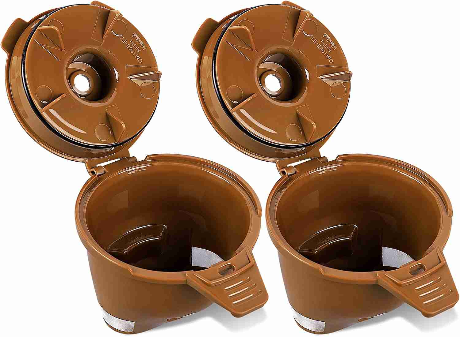 KEEPOW Reusable Single Serve Coffee Filter for Hamilton Beach FlexBrew, 2 Pack