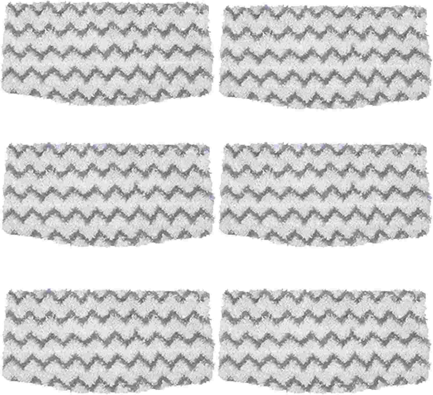 KEEPOW Replacement Pads for Shark Steam Mop 6-Pack
