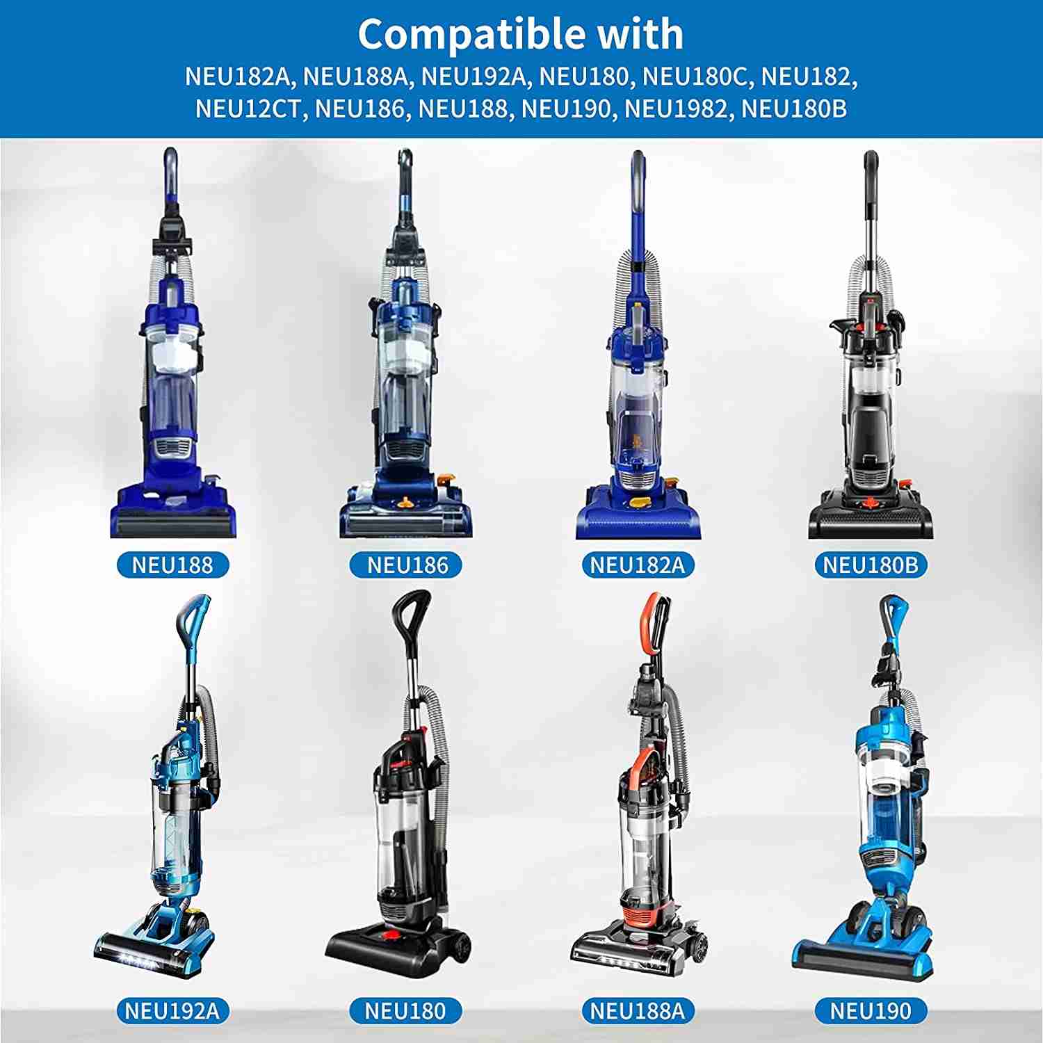 KEEPOW 1904F Filters for Eureka Lightweight Bagless Vacuums