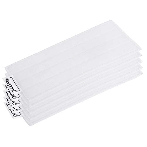 KEEPOW Microfibre Cloths Compatible with Kärcher KV 4 Cleaning Cloth, Velcro Fastening and Washable Pack of 5