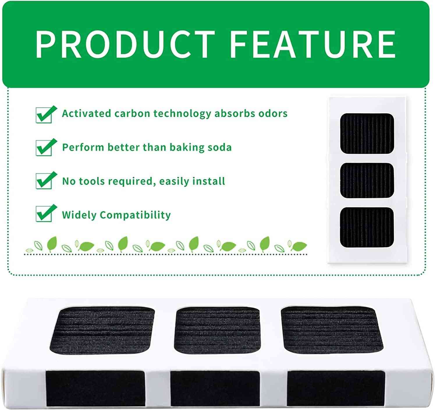 KEEPOW Paultra2 Frigidaire Refrigerator Air Filter Replacement for Frigidaire Gallery Pure Air Ultra II, Electrolux 242047805, 530391884 (8 Pack)