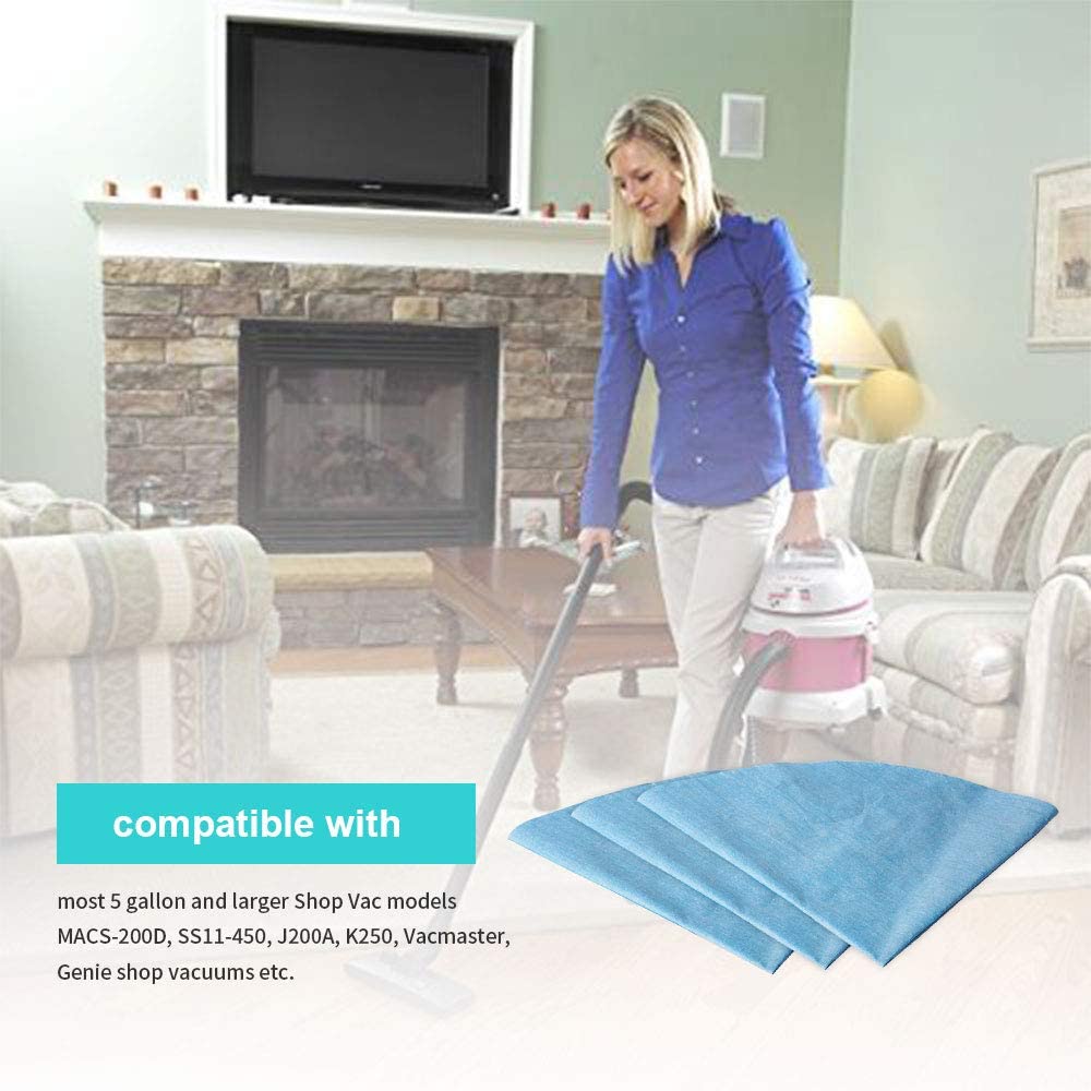 KEEPOW VF2002 Reusable Dry Vac Filters