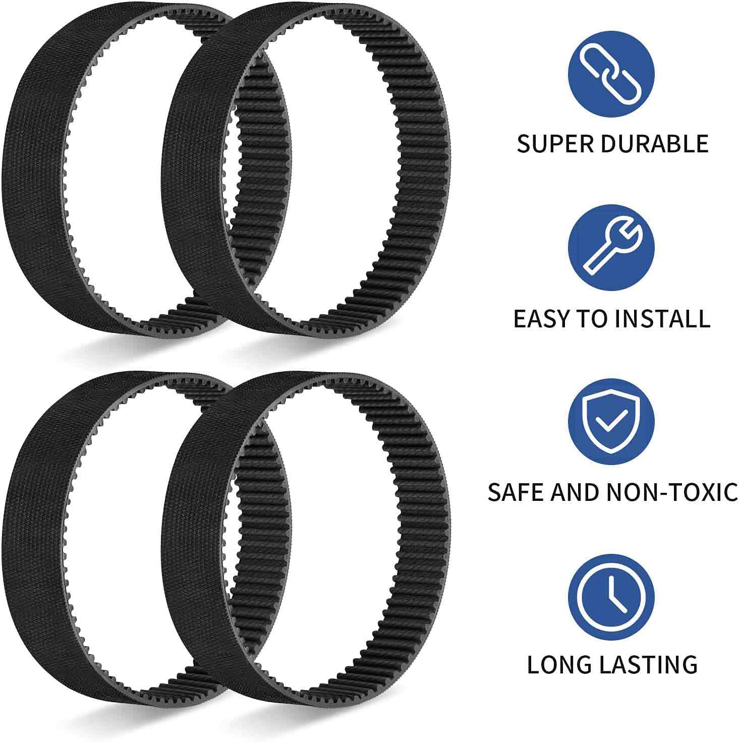 KEEPOW DC17 Replacement Belt Part 911710 01 02 Compatible with Dyson DC17 Animal Absolute Vacuum Cleaner