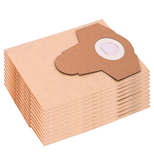 KEEPOW Lot de 10 sacs d'aspirateur pour aspirateur Einhell TC-VC 1820 s 20 l