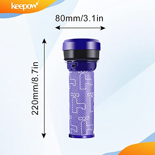 KEEPOW 2 Pack Pre Filter for Dyson DC39 DC28 DC28C DC37 DC53 Vacuum Cleaner Washable and Reusable