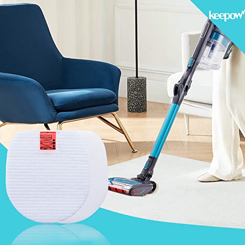 KEEPOW Sponge IZ201UK Filter Set Replacement for Shark IZ201UK, IZ201UKT, IZ201UKTSB, IZ251UK, IZ251UKT Cordless Stick Vacuum Cleaner,Vacuum Replacement Filter Parts