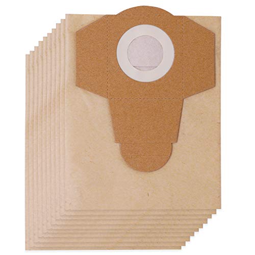 KEEPOW Lot de 10 sacs d'aspirateur pour aspirateur Einhell TC-VC 1820 s 20 l