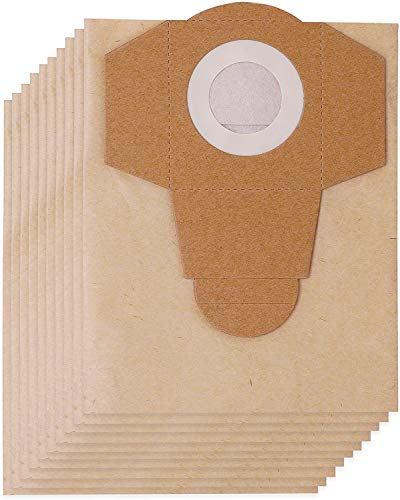 KEEPOW Lot de 10 sacs de collecte de saleté de 20 l pour aspirateurs Einhell Wet and Dry