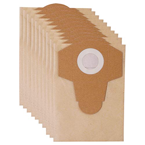 KEEPOW Lot de 10 sacs d'aspirateur pour aspirateur Einhell TC-VC 1820 s 20 l