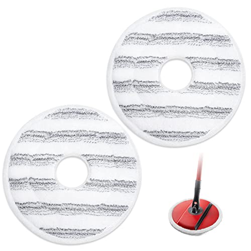 KEEPOW Tête de balai de rechange pour balai à franges Vileda Spin and Clean Mop - Recharge compatible avec le balai et le seau Vileda Spin