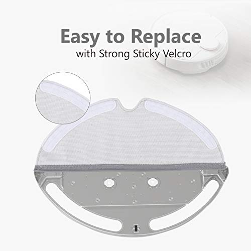 KEEPOW 8 Lingettes en Microfibre pour Xiaomi Mi Mijia Roborock E35 E25 E20 S50 S6 S51