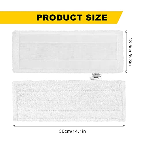 KEEPOW 5 Mikrofaser-Tuchset Kompatibel für Kärcher Dampfreiniger EasyFix SC 2, SC 3, SC 4, SC 5 Bodendüse
