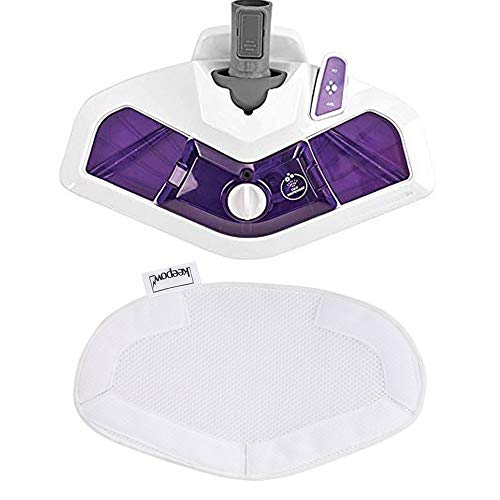 KEEPOW PAEU0332 Lot de 5 chiffons lavables pour Vaporetto, blanc