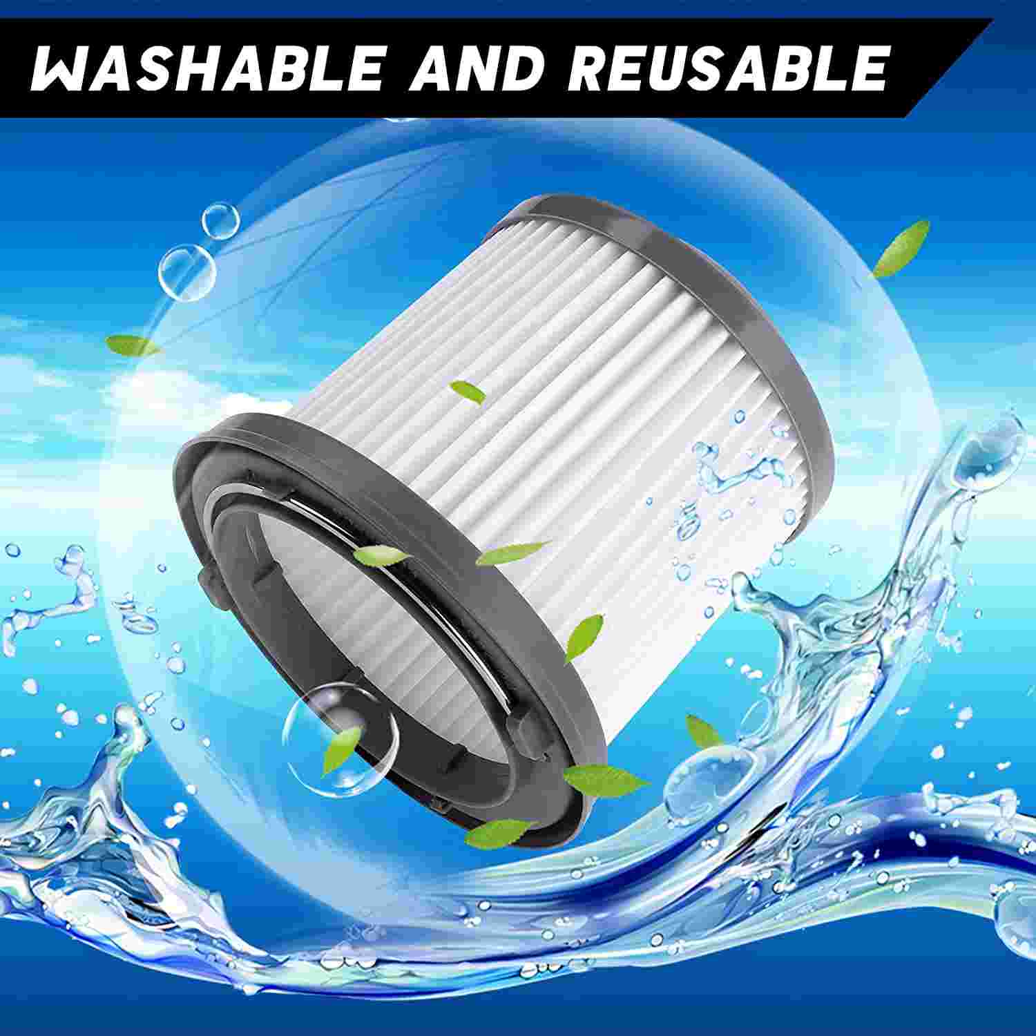 KEEPOW PVF110 Replacement Vacuum Filter for Black and Decker Handheld Pivot Vacuum