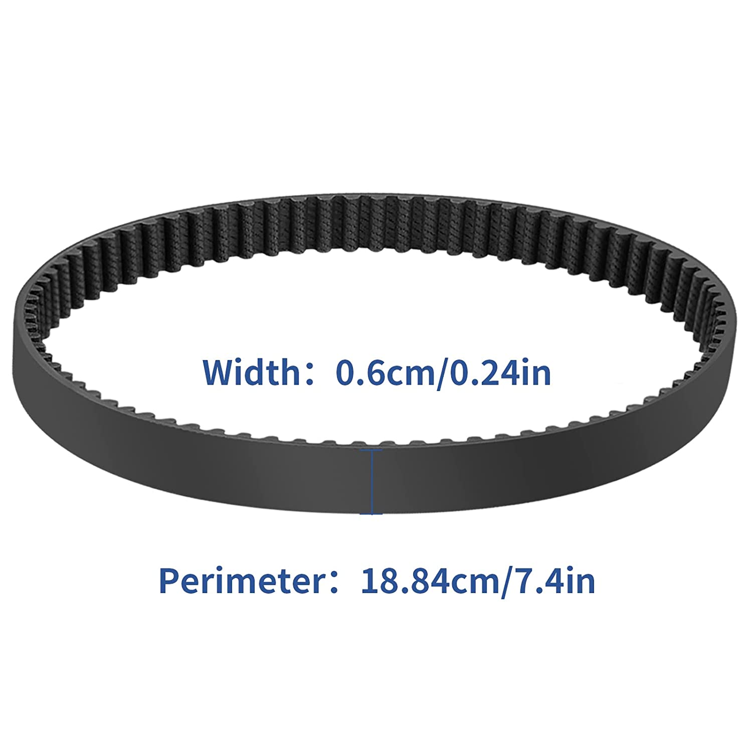 KEEPOW Vacuum Belt for NEU560, NEU562A, NEU562, NEU566, NEU529, NEU520, NEU522, NEU526, Part # S3018, S3029, S3014 4-Pack