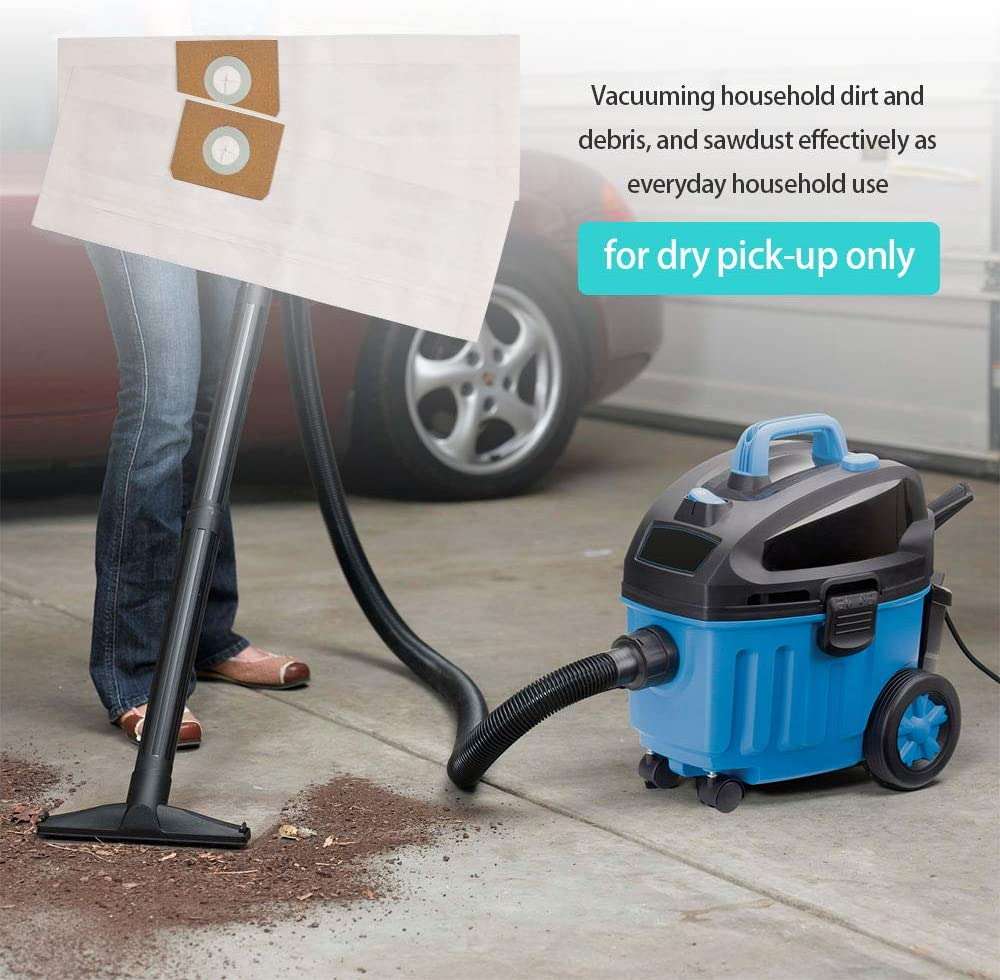 Vacmaster VF408 VF408B VF410P KEEPOW 4 Gallon Vacuums Bag