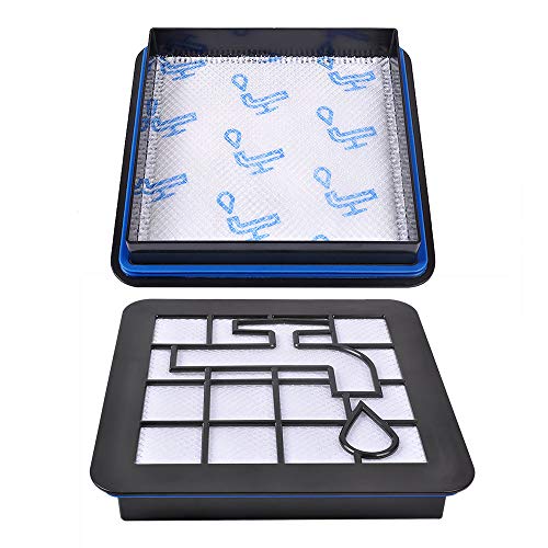 KEEPOW Allergy Filters for Philips PowerPro Active Replacement FC8010/01, Family Pack of 3 Set