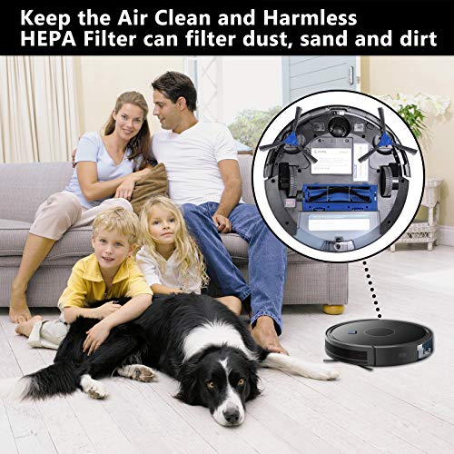 KEEPOW 18 Pack Replacement Parts Accessories for Coredy R750, R550(R500+) ,R3500, Kyvol E20, E30, E31 Robot Vacuum Cleaner