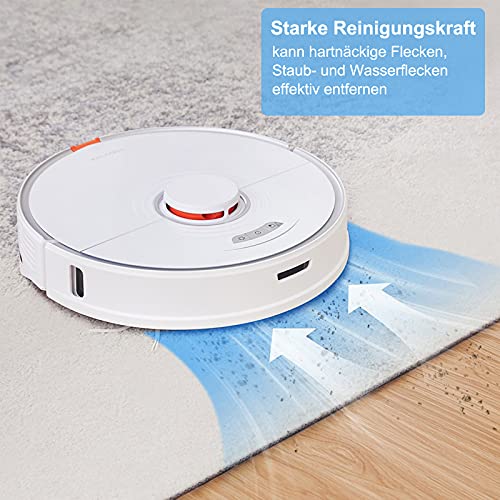 KEEPOW Lot de 16 accessoires pour aspirateur Roborock S7 S7+ T7 T7 Plus, 6 filtres Hepa + 6 brosses latérales + 4 chiffons de nettoyage