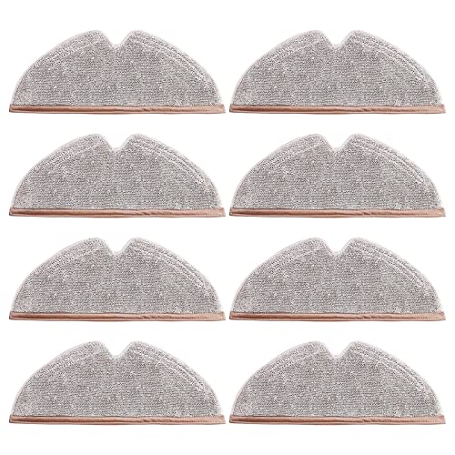 KEEPOW 8 Lingettes en Microfibre pour Xiaomi Mi Mijia Roborock E35 E25 E20 S50 S6 S51