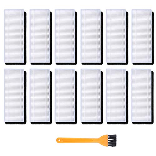 KEEPOW 12 filtres HEPA pour aspirateur Conga 1090.