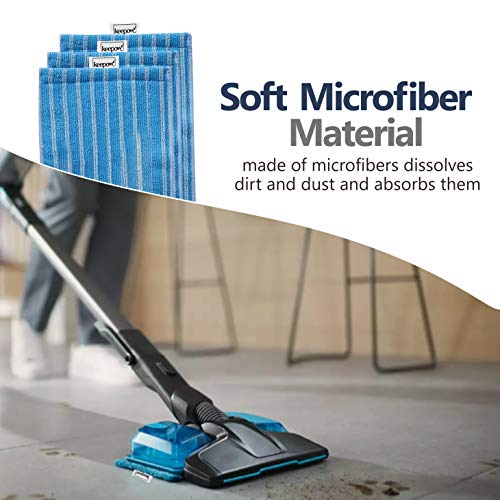 KEEPOW 3+3 Lingettes pour Philips XV1700/01, Microfibre Max Aqua, SpeedPro, PowerPro