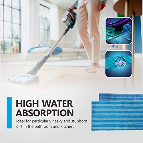 KEEPOW 3+3 Lingettes pour Philips XV1700/01, Microfibre Max Aqua, SpeedPro, PowerPro