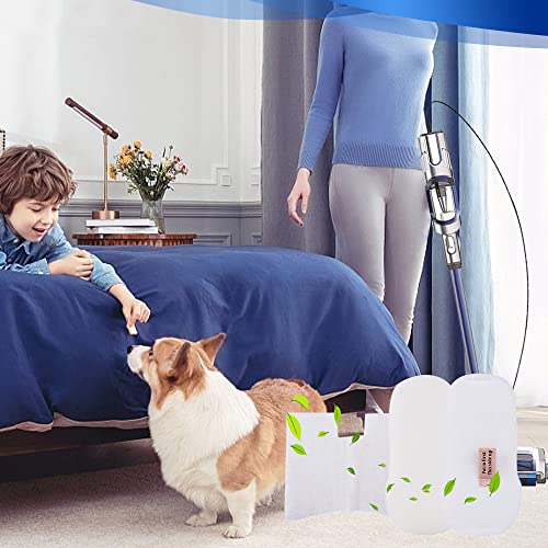 KEEPOW 6 Pack Filter Replacement for Shark HZ500UK HZ500UKT DuoClean Corded Stick Vacuum Cleaner, Foam Felt Filter Accessories for Shark Vacuum