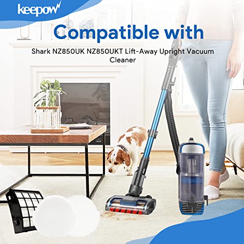KEEPOW 5331F Filtri per Shark NZ850UK NZ850UKT Aspirapolvere verticale, filtro spugna di ricambio per Shark Lift-Away verticale vuoto, accessori per Shark Duoclean