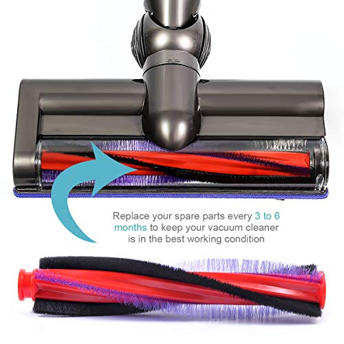 KEEPOW Brush Bar Compatible with Dyson V6 Slim Vacuum Cleaner Part No. 963830-01