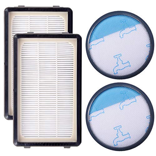 KEEPOW 2 Filtros HEPA y Espuma para Aspiradoras Rowenta ZR005901 Compact Power Cyclonic RO3753EA, O3718EA, RO3724EA, RO3731EA, RO3753EA, RO3786EA, RO3798EA Tefal/Moulinex