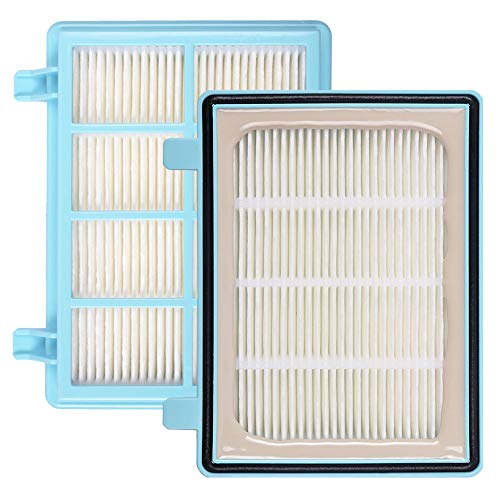 KEEPOW Allergy Filters for Philips PowerPro Active Replacement FC8010/01, Family Pack of 3 Set