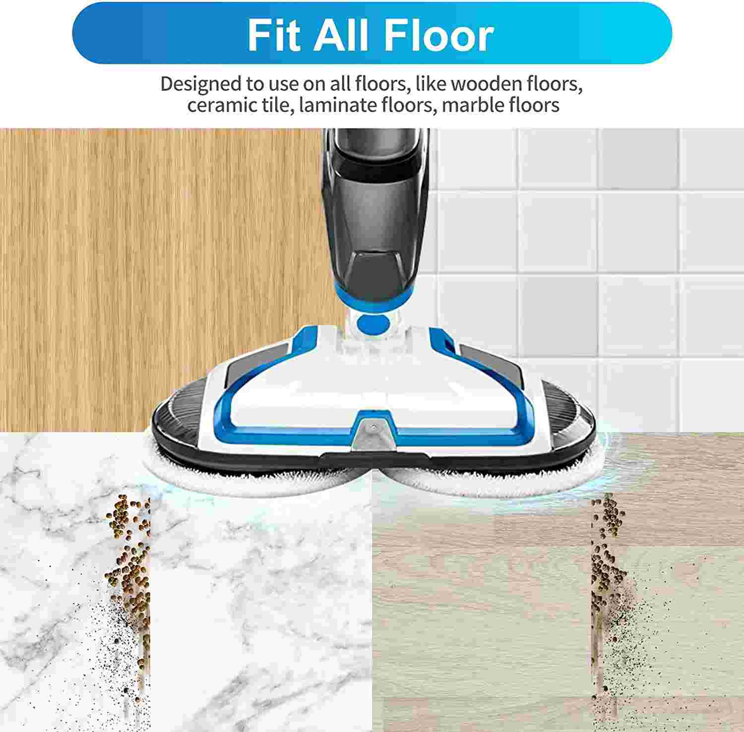 KEEPOW Replacement Pads for Bissell 2039 Series, 20399, 2039A, 2307, 2315A, 2124