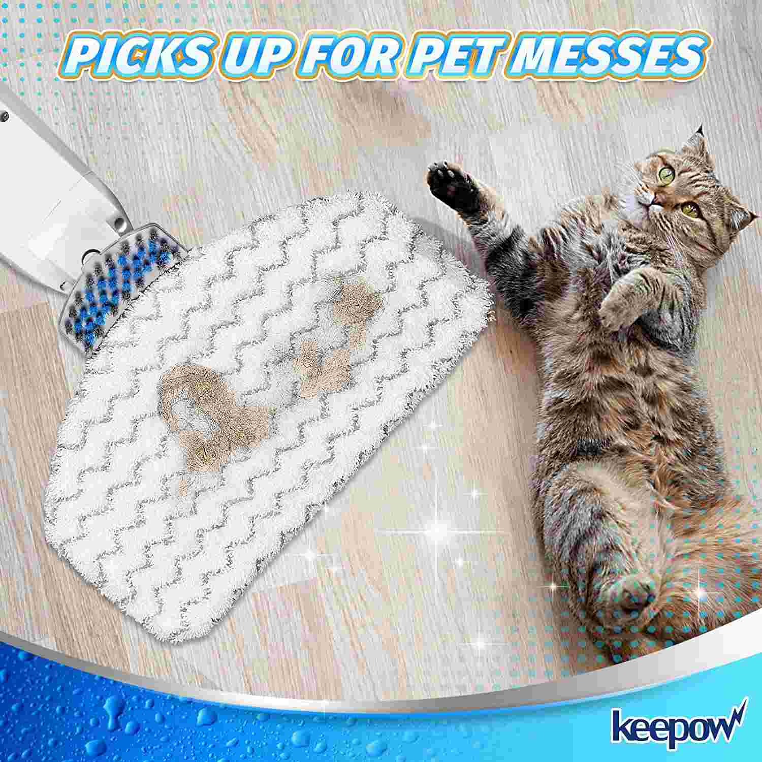Replacement Pads for Bissell Powerfresh Steam Mop 1940 1544 1440 Series