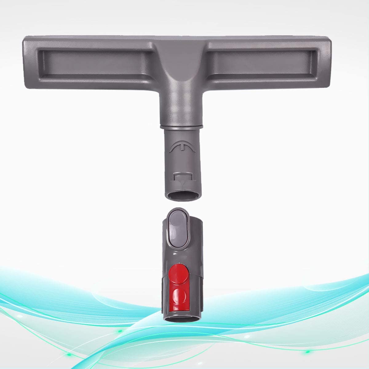 KEEPOW Hardwood Floor Attachment Tool FlatOut Head & Converter Adapter for Dyson