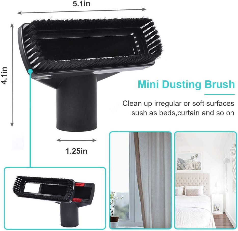 KEEPOW 6804V Universal Vacuum Attachments Cleaning Brush for 32mm Standard Hose