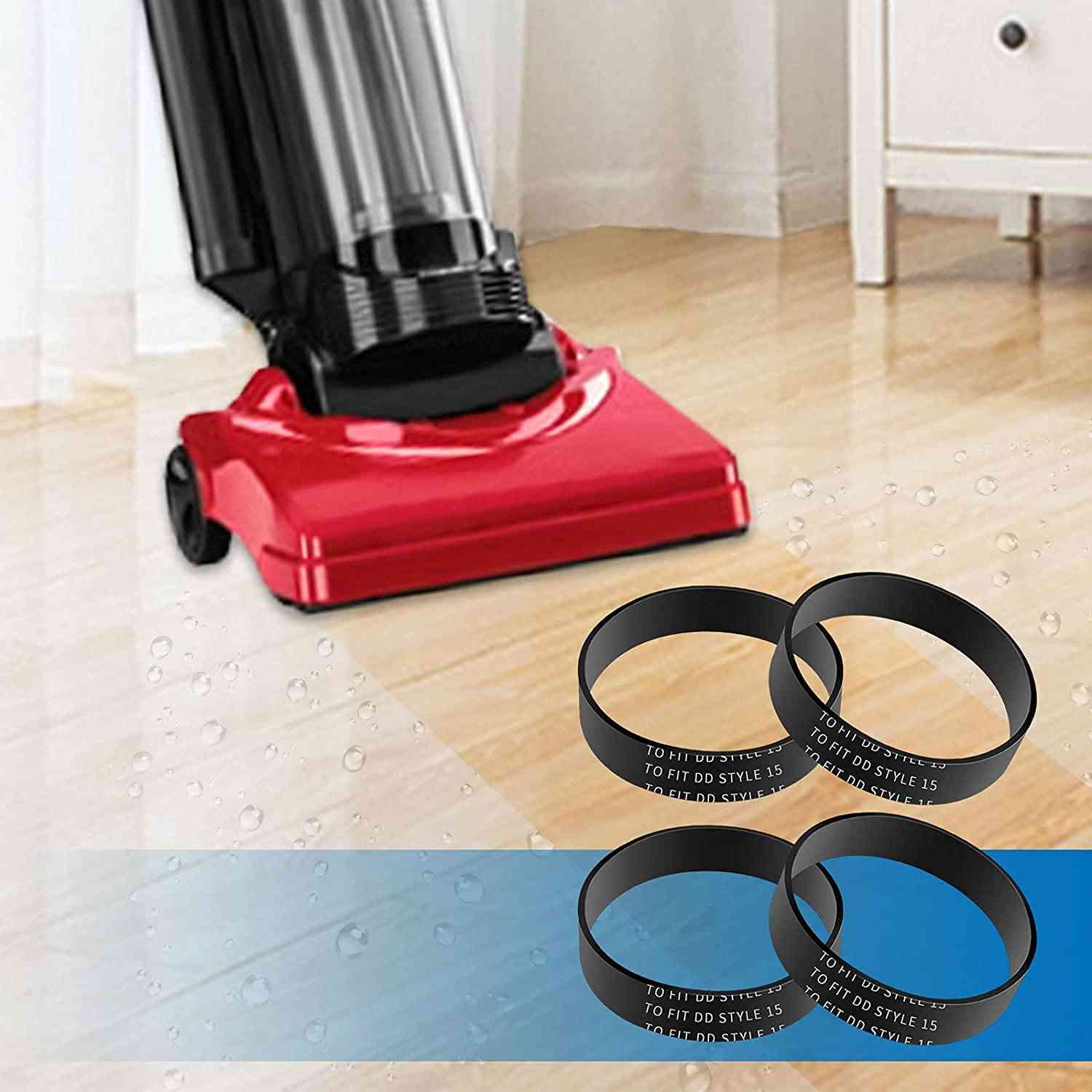 Royal Belt Style 15 for Dirt Devil Dynamite Corded Bagless Upright Vacuum UD20015 By Keepow